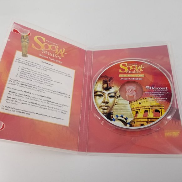 Social Studies Grade 7 Ancient Civilization Homework CD-Rom School Wind Mac - Picture 3 of 8